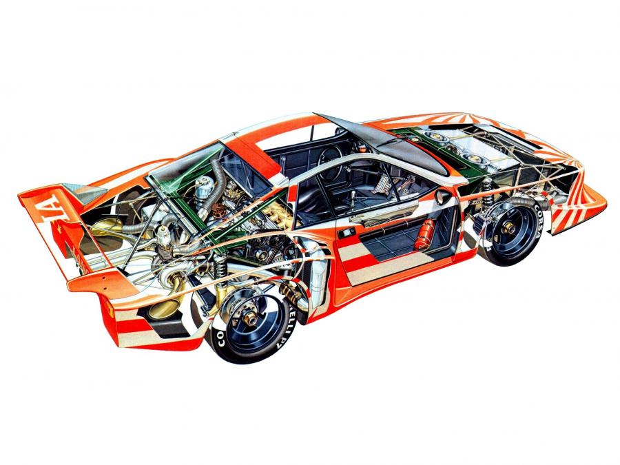  Lancia Montecarlo Turbo Group 5 1978 года  (фото 8 из 26)